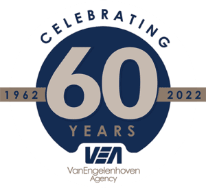 Van Engelenhoven Agency - 60 Years Logo Transparent
